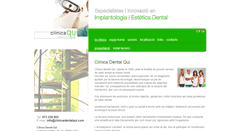 Desktop Screenshot of clinicadentalqui.com