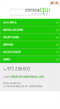 Mobile Screenshot of clinicadentalqui.com